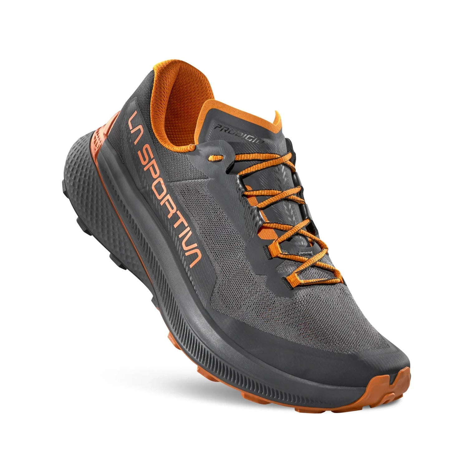 La Sportiva Prodigio (D Standard) Mens Carbon/Marmalade - Frontrunner Colombo